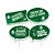 Kit Placas Divertidas - Palmeiras - 4 unidades - Festcolor - Rizzo - Imagem 1