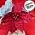 Poinsétia Decorativa de Natal - Vermelho - 20cm - 1 unidade - Cromus  - Rizzo - Imagem 2
