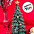 Arvore de Natal com Estrela - Verde, Dourado e Vermelho - 30cm - 1 unidade - Cromus - Rizzo - Imagem 2