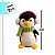 Pinguim de Pelúcia de Natal - Repete Falas com Movimento - 1 unidade - Cromus - Rizzo - Imagem 4