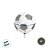 Balão de Festa Metalizado 4D 25" 63cm - Bola de Futebol - 1 unidade - Balões São Roque - Rizzo - Imagem 4