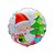 Balão de Festa Metalizado 18" 45cm - Redondo Papai Noel  - 1 unidade - Balões São Roque - Rizzo - Imagem 1