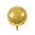 Balão de Festa Metalizado 22" 55cm - Orbz Dourado  - 1 unidade - Rizzo - Imagem 1