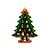 Enfeite de Madeira Árvore de Natal - 29cm  - 1 unidade - Artlille - Rizzo - Imagem 1