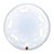 Balão de Festa Bubble 24" - Pegadas de Bebê - 1 unidade - Qualatex - Rizzo - Imagem 1