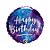 Balão de Festa Microfoil 18" 46cm - Happy Birthday - 1 unidade - Qualatex - Rizzo - Imagem 1