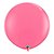 Balão Gigante de Festa em Latex 3ft (90cm) - Rose (Rosa) - 2 unidades - Qualatex - Rizzo - Imagem 1