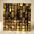 Painel Metalizado Shimmer Wall Dourado Vintage - 30x30cm - Rizzo - Imagem 1