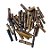 Saco com Mini Lenhas Decorativas - 100g - 1 unidade - Rizzo - Imagem 4