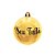 Bola de Natal Personalizada - Ouro Perolado - 1 unidade - Rizzo - Imagem 2