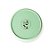 Tampo Cogumelo Fosco - 210mm - Verde Menta - 1 unidade - Só Boleiras - Rizzo - Imagem 1