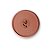Tampo Cogumelo Fosco - 130mm - Noz Moscada - 1 unidade - Só Boleiras - Rizzo - Imagem 1