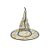 Chapéu de Bruxa Transparente - Preto - 1 unidade - Rizzo - Imagem 1