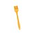 Pincel Mini em Silicone Duplo - Amarelo - 21x3,5cm - 1 unidade - Rizzo - Imagem 1