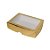 Caixa com Visor S27 (15cmx20cmx6cm) - Ouro - 10 unidades - ASSK - Rizzo - Imagem 1