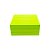 Decoração MDF Caixa Altura P - Amarelo Esverdeado - 1 unidade - Rizzo - Imagem 1