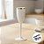 Taça de Champagne com Borda Dourada 180ml - Branco - 1 unidade - Rizzo - Imagem 1