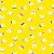 Folha para Ovos de Páscoa Metalizado Coelhinhos Amarelo 69x89cm - 25 unidades - Cromus - Rizzo - Imagem 1