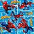 Folha para Ovos de Páscoa Spiderman Tech 69x89cm - 25 unidades - Cromus - Rizzo - Imagem 1