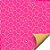 Folha para Ovos de Páscoa Double Face Astral Pink 69x89cm - 25 unidades - Cromus - Rizzo - Imagem 1