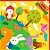 Saco Express 24x24cm para Ovos de 100g a 150g - Dino Páscoa - 25 unidades - Cromus - Rizzo - Imagem 1
