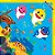 Saco Express 35x35cm para Ovos de 250g a 350g - Baby Shark - 25 unidades - Cromus - Rizzo - Imagem 1
