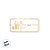 Adesivo "De/Para" - Ref. 2111 - Hot Stamping - Dourado - 100 unidades - Stickr - Rizzo - Imagem 3