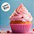 Forminha Forneável para Cupcake - Rosa Bebê - 45 unidades - Mago - Rizzo - Imagem 3