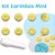 Kit Carimbos Mini - BlueStar - Rizzo Confeitaria - Imagem 1