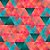 Saco para Presente - Triângulos Colorido - Regina - Rizzo - Imagem 1