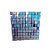 Painel Metalizado Shimmer Wall Nacarado Azul Claro - 30x30cm - 1 unidade - ArtLille - Rizzo - Imagem 1