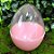 Caixa com 10 Mini Ovos de Plástico Rosa e Transparente - 1 unidade - Rizzo - Imagem 2