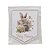 Tag - Feliz Páscoa Branco 13cm - 5 unidades - Rizzo - Imagem 1