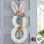 Coelho Guirlanda Decorativo - Branco - 1 unidade - Cromus - Rizzo - Imagem 4