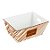 Cesta Rígida - Momento Chocolate 27 x 21 x 12cm - 1 unidade - Cromus - Rizzo - Imagem 1