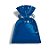 Saco Metalizado com Aba Adesiva Classic Blue 8x8cm - 100 unidades - Cromus - Rizzo Embalagens - Imagem 1