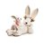 Coelha Decorativa Deitada com Filhote - 1 unidade - Cromus - Rizzo - Imagem 1