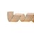 Fita Decorativa Aramada com desenhos ondas e pontos Glitter  - Dourado/Rose - 3,8cmX9,14m - 1 unidade - Cromus - Rizzo - Imagem 1