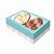Caixa Ovo de Colher Duplo - Meio Ovo de 150g - Sweet Azul - P - 6 unidades - FestColor - Rizzo - Imagem 1