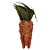 Maço de 3 Cenouras Decorativas de Páscoa - 37cm - 1 unidade - Rizzo - Imagem 1