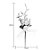Galho Curto Decorativo Folhas com Ovos de Codorna e Laço - 20cm - 1 unidade - Cromus - Rizzo - Imagem 2