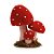 Cogumelos Decorativo - 16cm - 1 unidade - Cromus - Rizzo - Imagem 1