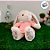 Coelha de Pelúcia Vestido - Rosa - 30cm - 1 unidade - Cromus - Rizzo - Imagem 4