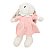 Coelha de Pelúcia Vestido - Rosa - 30cm - 1 unidade - Cromus - Rizzo - Imagem 1