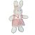 Coelha de Pelúcia de Vestido Listrada - 41cm - 1 unidade - Rizzo - Imagem 1