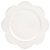 Sousplat com Borda Floral - Branco - 32cm - 1 unidade - Cromus - Rizzo - Imagem 1