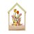 Casa Decorativa Feliz Páscoa com Led - 17cm  - 1 unidade - Cromus - Rizzo - Imagem 1
