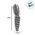 Cenoura Decorativa - 31cm - 1 unidade - Cromus - Rizzo - Imagem 2
