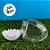 Ovinho Transparente Casquinha Branca - 7cm - 10 unidades - Rizzo - Imagem 3