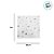 Papel Celofane Decorado Florido 1m x 85cm - 5 unidades - Cromus - Rizzo - Imagem 2